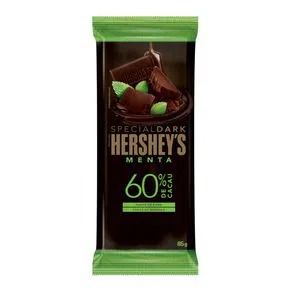 Barra de Chocolate HERSHEY'S Special Dark Menta 60% Cacau - 85g