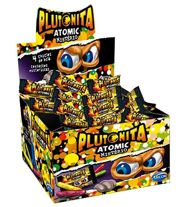 Chiclete PLUTONITA Atomic Mistérios - 396g