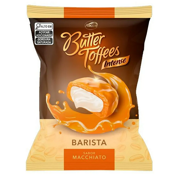 Bala BUTTER TOFFEES Intense Barista Sabor Macchiato  - pct. 500g