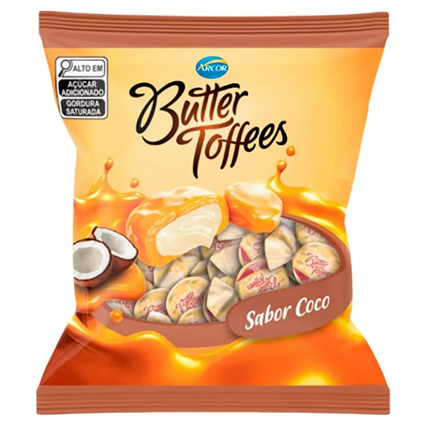 Bala BUTTER TOFFEES Coco - pct. 500g
