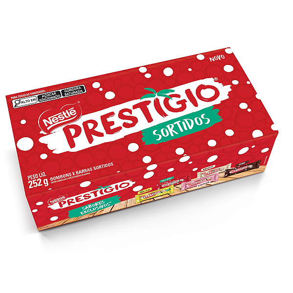 Caixa de Bombom Prestígio 252g Nestlé
