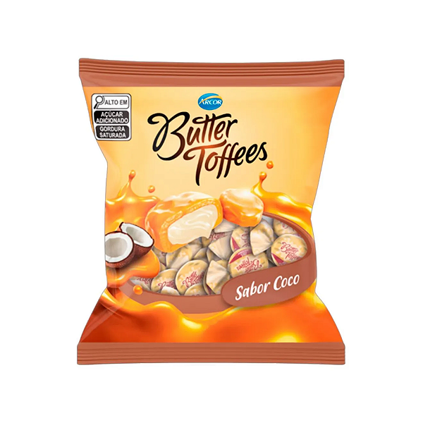 Bala BUTTER TOFFEES Coco - pct. 400g