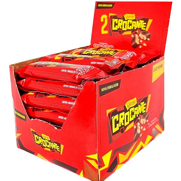 Chocolate Crocante Garoto 740g - c/ 30 un
