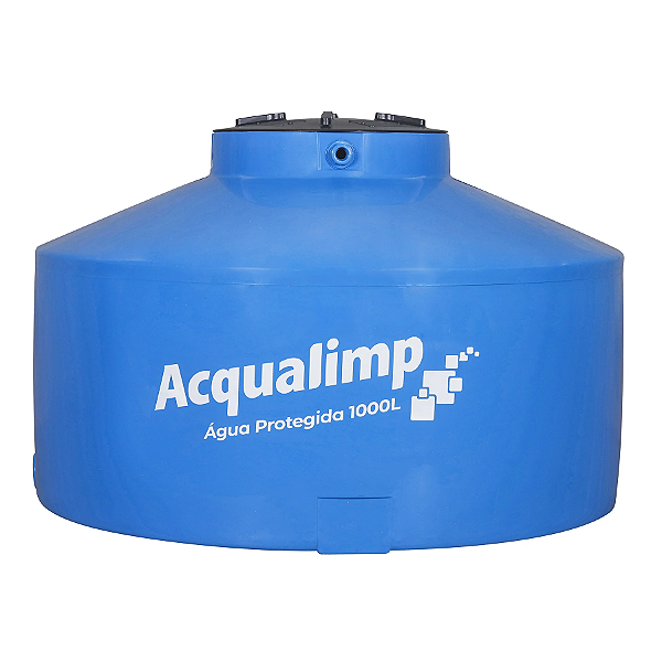 Caixa d'água de Polietileno 1000L Água Protegida Acqualimp