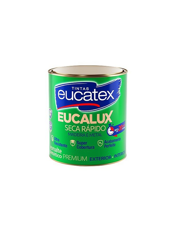 Esmalte Eucatex Branco Fosco 900mL