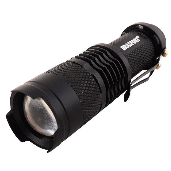 Lanterna Brasfort Led Mini Preto Zoom 7866