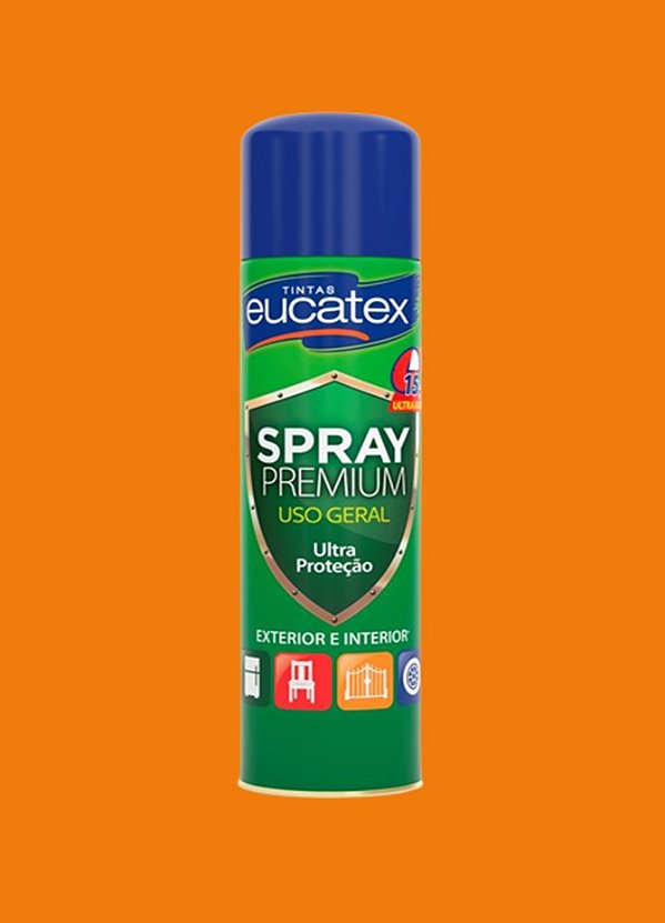 Spray Eucatex Premium Multiuso - Laranja