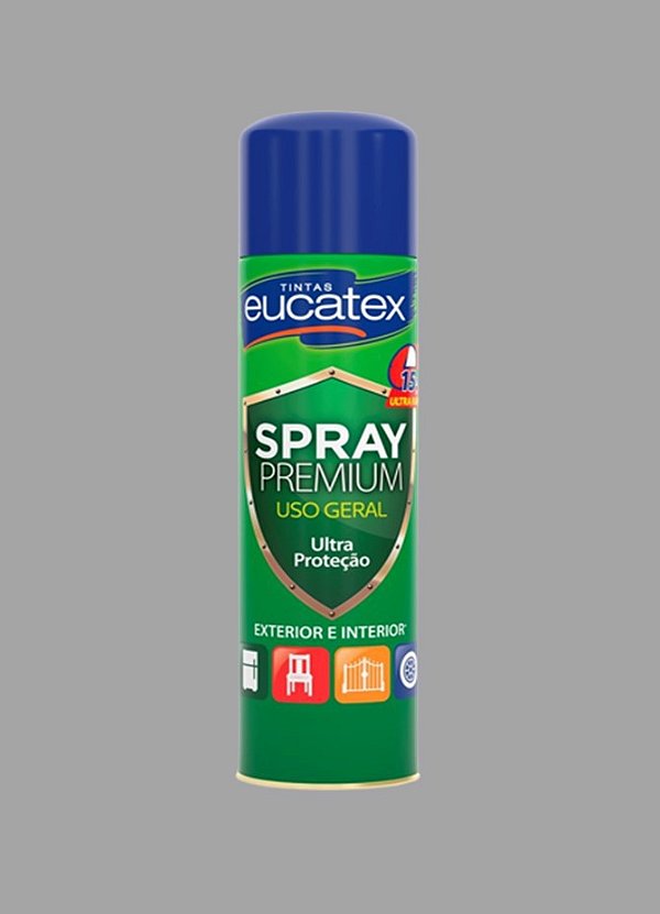 Spray Eucatex Premium Multiuso - Cinza Claro