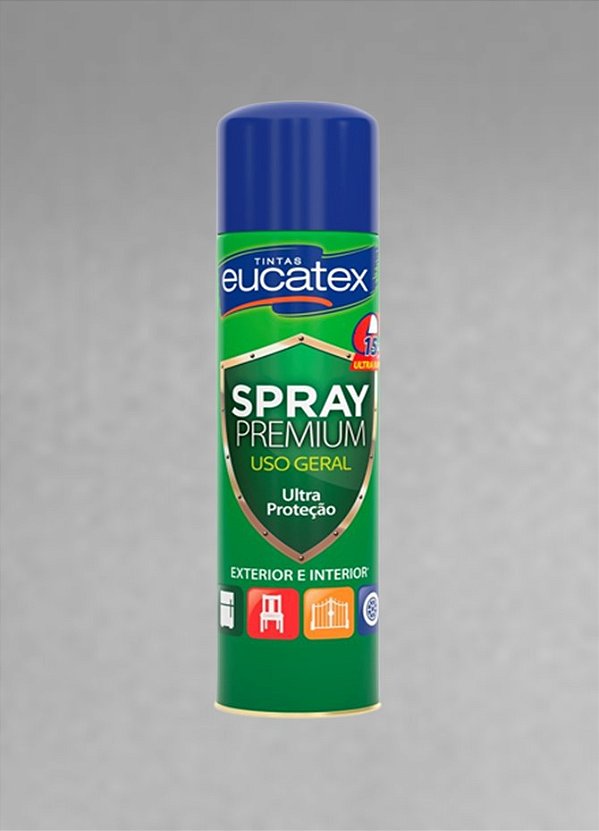 Spray Eucatex Alta Temperatura Alumínio