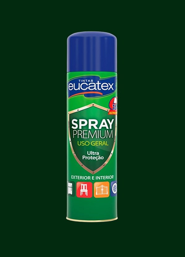 Spray Eucatex Premium Multiuso - Verde Escuro