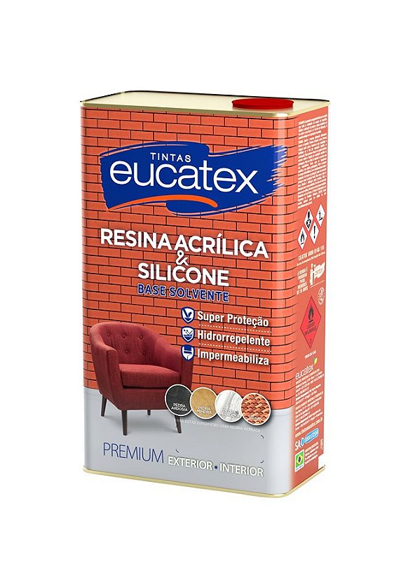 Resina Acrílico Eucatex B Premium 5L