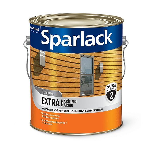 Verniz Sparlack 3,6L Extra Maritimo Natural Brilhante