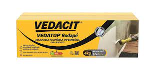 Vedatop Rodape Vedacit Caixa Branco 4Kg