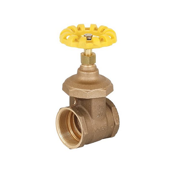 Registro Gaveta Bruto Deca 1502 Amarelo 1.1/2