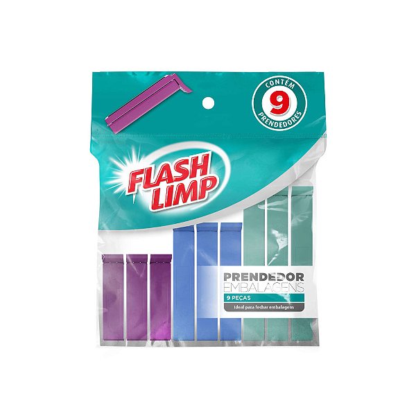 Prendedor FlashLimp Embalagem Lav3796