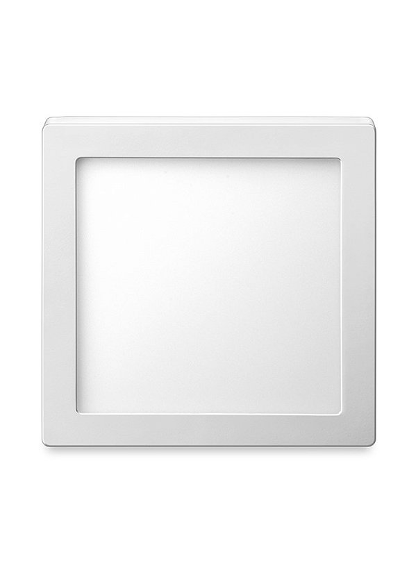 Luminária Led Elgin Sobrepor Quadrada  24W Biv (Luz Branca) 6500K
