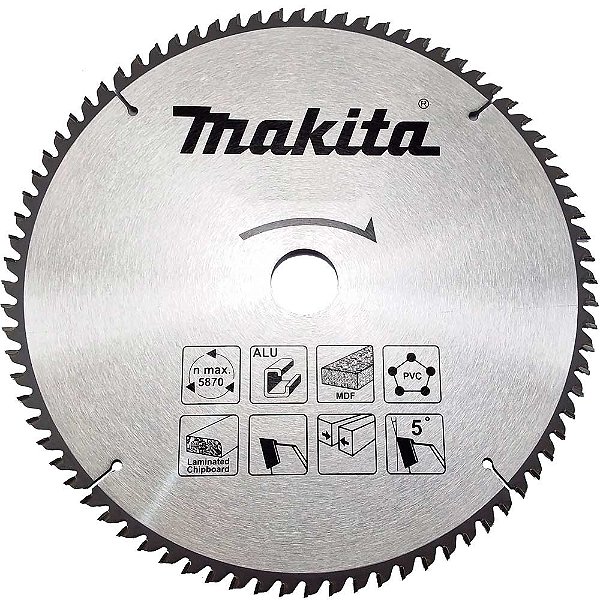 Disco de Serra 305mm 12 100 Dentes Makita D-63585