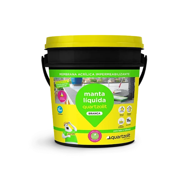 Manta Liquida Quartzolit Branca 18Kg