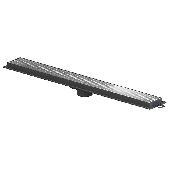 Ralo Linear com Grelha Cromada 05 x 70cm Tigre (Modelo Antigo)