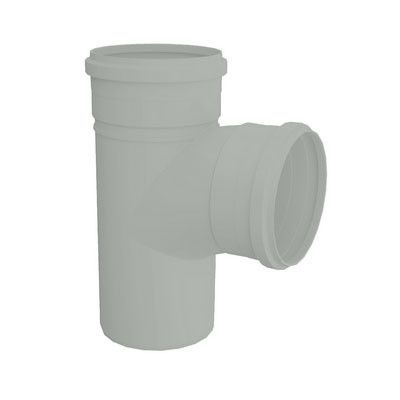 Serie R Tigre - Te Redonda  Dn 100 X  75 Mm
