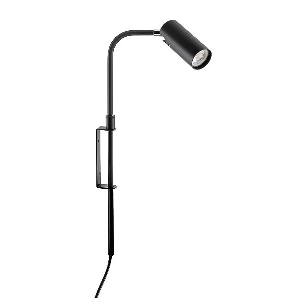 Arandela Artic Spot Foco Preto MR11 BIV Llumm Bronzearte P/ 1 Lampada