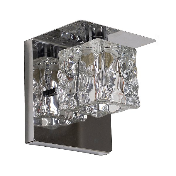 Arandela Frost 125X125MM Llumm Bronzearte P/ 1 Lampada