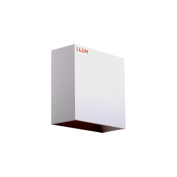 Arandela Led Sensitive Branca 4W 3000K 12X12 Llumm Bronzearte