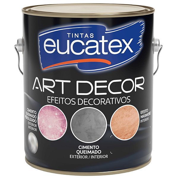 Cimento Queimado Perolizado Fosco Eucatex Art Decor 3,7 Kg Rose Gold