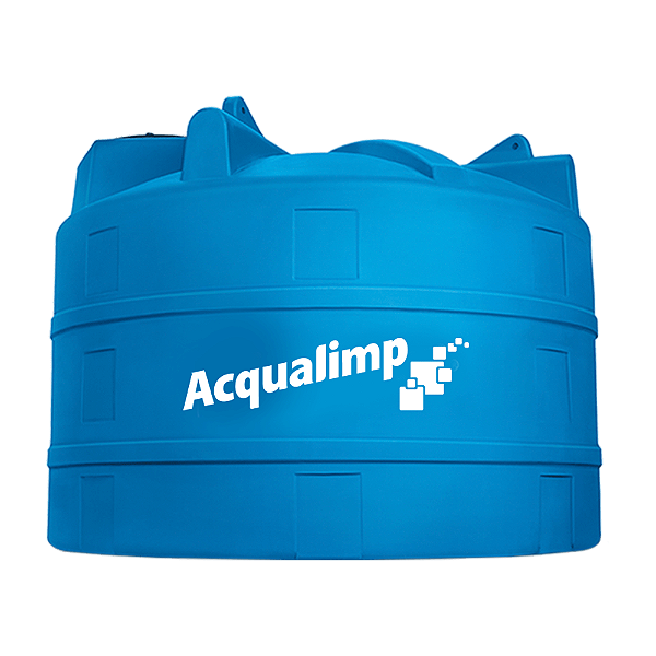 Caixa D'Agua Acqualimp Tanque Azul 3000L