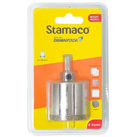 Serra Copo Diamantada Stamaco 51mm