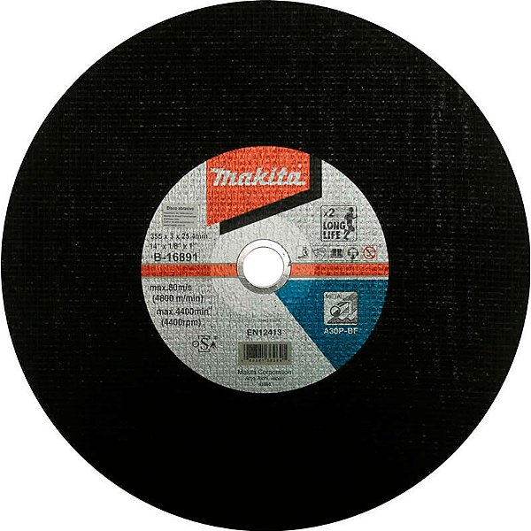 DISCO CORTE E MAKITA METAL 14 B-16891 [METAL][LW1400]