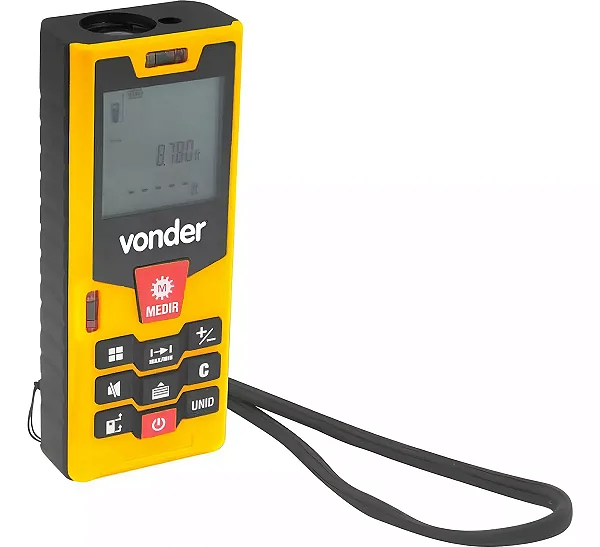 Medidor de Distância a Laser Vonder VD 60 – 60 Metros