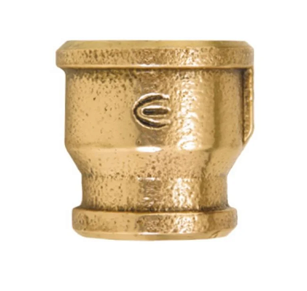 Luva de Bronze com Redução Rosca x Rosca Eluma R.700-2.1 - 1 x 3/4