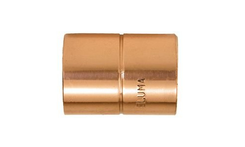 Luva Sem Anel para Solda Eluma R.600 - 54 mm Bronze