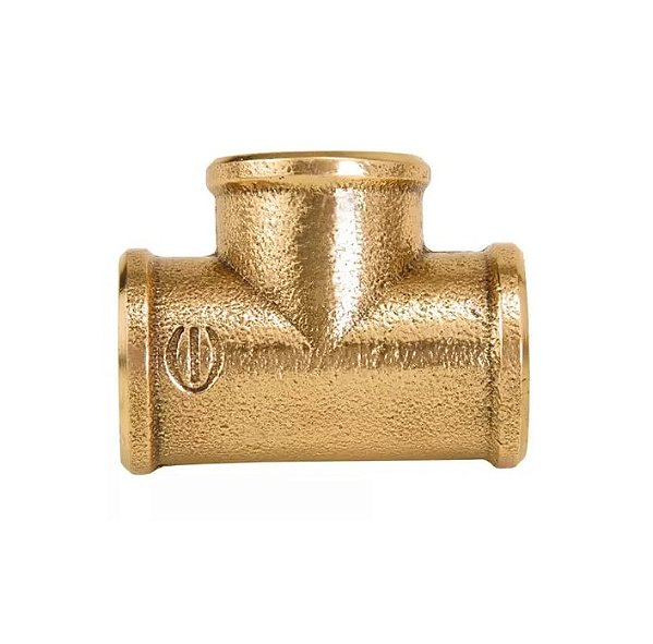 Tê de Bronze Rosca Interna Eluma R.711 - 1.1/4