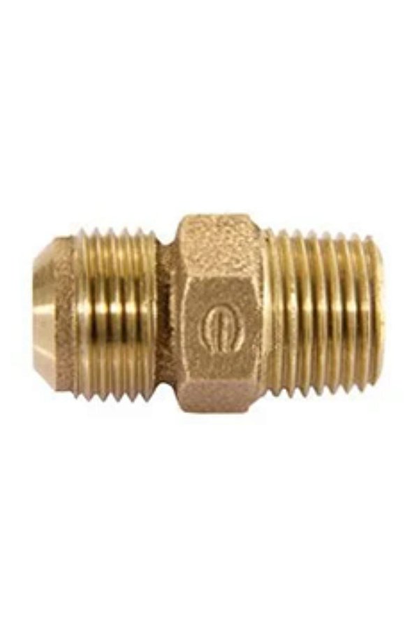 Conector Macho de Bronze Eluma R.304 10 mm x 1/2 Gás