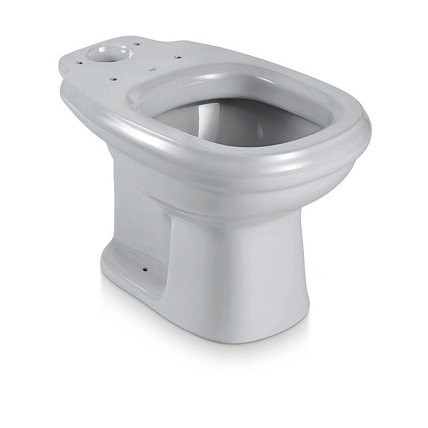 Bacia louça Icasa sem caixa Sabatini Cinza Escuro