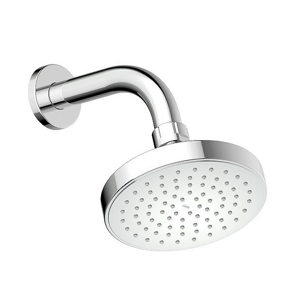 Chuveiro de Parede Celite Basic Redondo 120mm Cromado