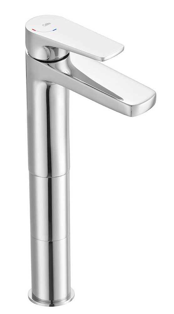 Monocomando para Lavatório de Mesa Celite Noronha Bica Alta Cromado