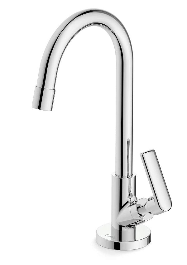 Torneira para Lavatório de Mesa Celite Smart-N Bica Alta Cromada