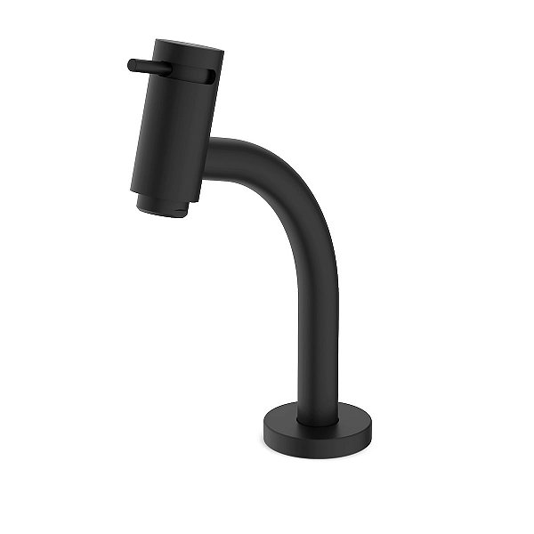 Torneira para Lavatório de Mesa Celite Bica Baixa Matte Preto