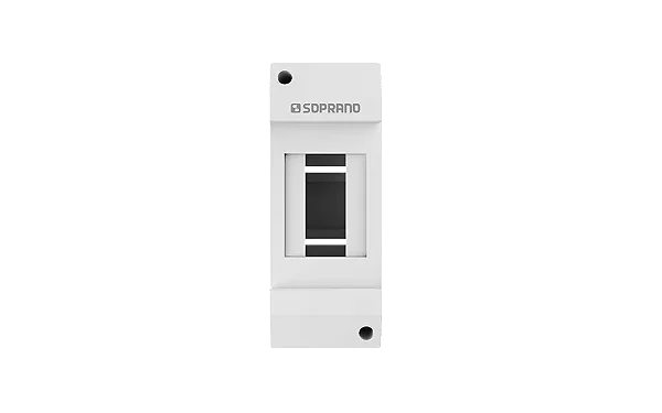 Quadro de Distribuição Sobrepor 2 Polos DIN – Soprano