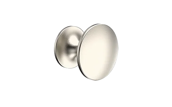 Puxador Vitta 25mm Ponto Redondo Níquel Escovado – Soprano
