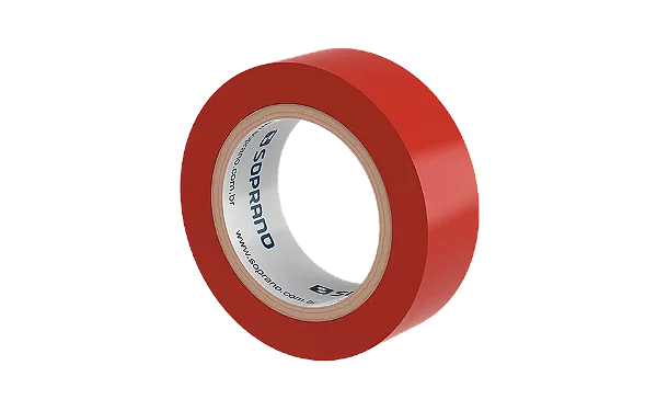 Fita Isolante Vermelha FIS-BT-13-10-19 750V 10m – Soprano