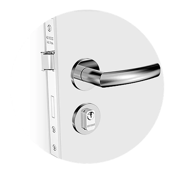 Fechadura Soprano Jurerê externa inox escovado ROS22 (40x53 PY53) – Modelo 03001.0803.90