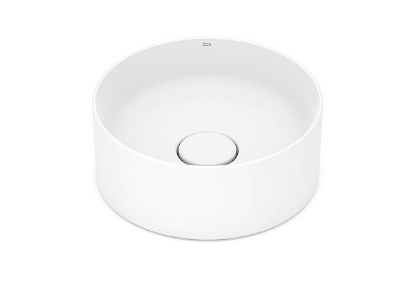 Cuba de Apoio Roca Terra T1 Redonda 30 cm – Branco