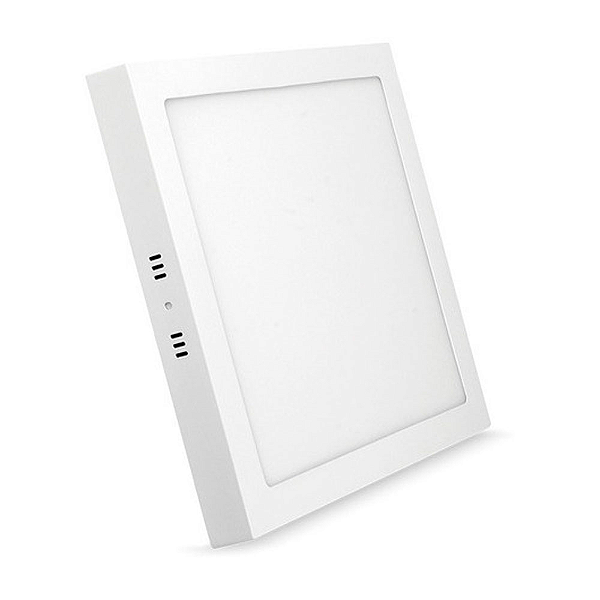 Luminária LED Elgin Sobrepor Quadrada 24W Bivolt 4000K (Luz Neutra)