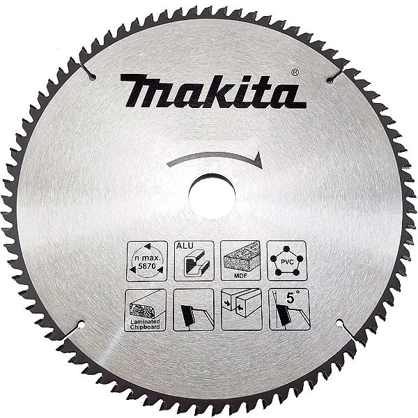 Disco de Serra Circular Makita 305mm x 30mm 80 Dentes D-63579