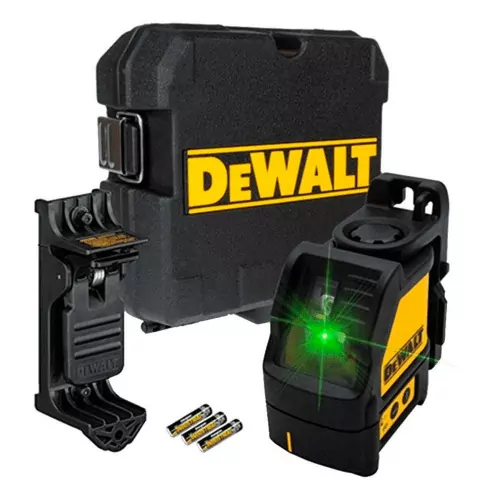 Nível a Laser de Linhas Cruzadas Verde 30m DeWalt DW088CG-LA