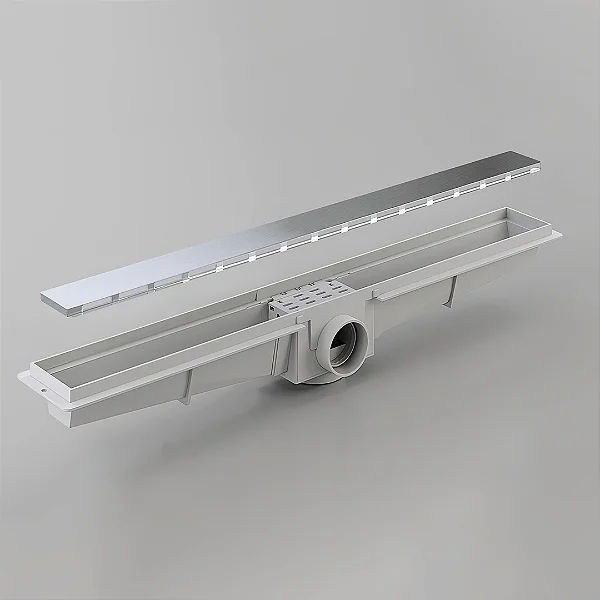 RALO LGMAIS LINEAR GR FLAT 05 X1.00M INOX RLIN5100FL